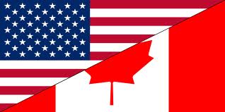 Flag USA and Canada